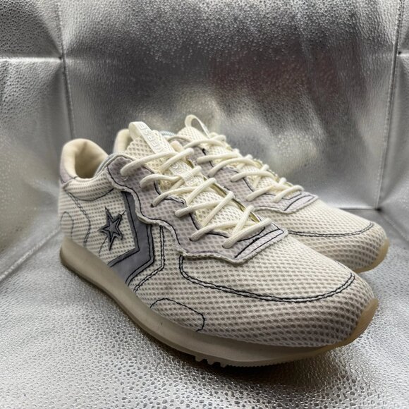 Size M11/W12.5 Converse x Vince Staple Thunderbolt White Unisex Shoes 163895C - Picture 1 of 10